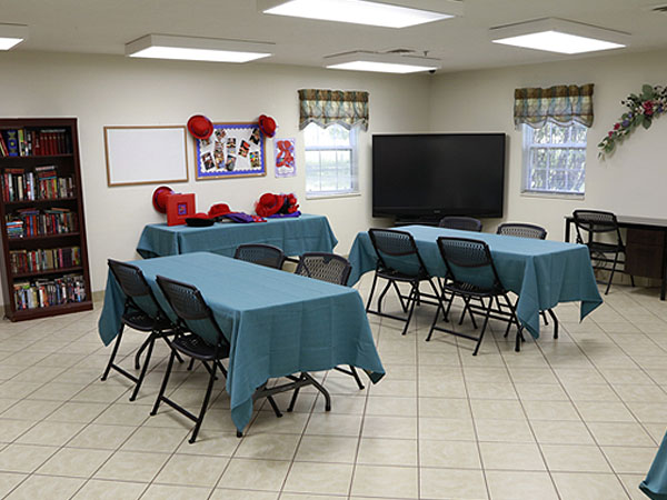 Joy Assisted Living Activity Room
