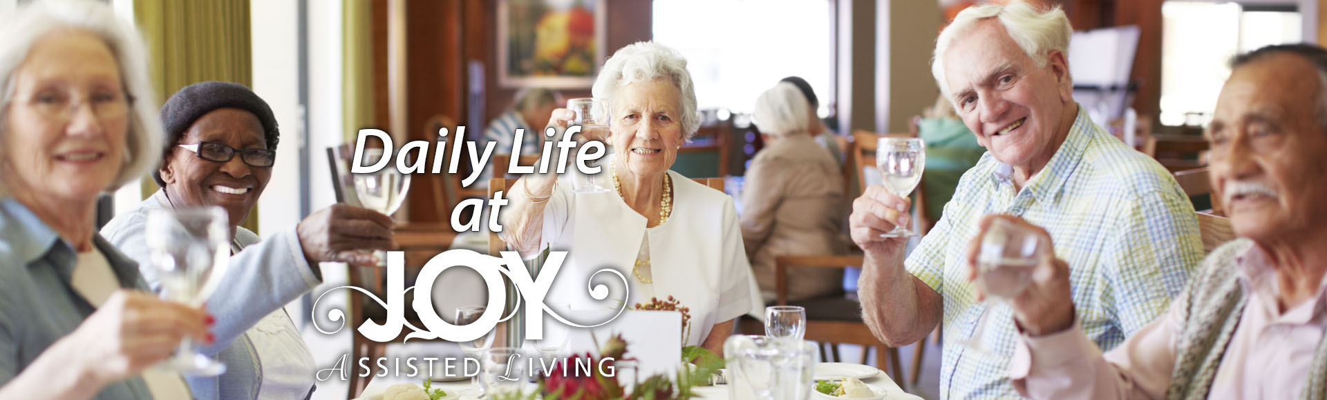 Joy Assisted Living Banner DINING